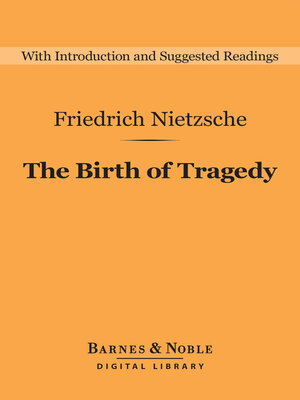cover image of The Birth of Tragedy